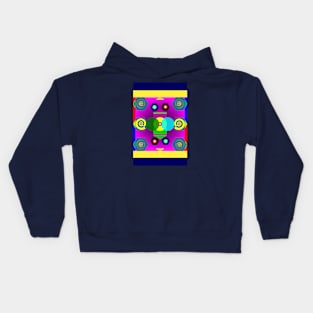 Geometric Trip Kids Hoodie